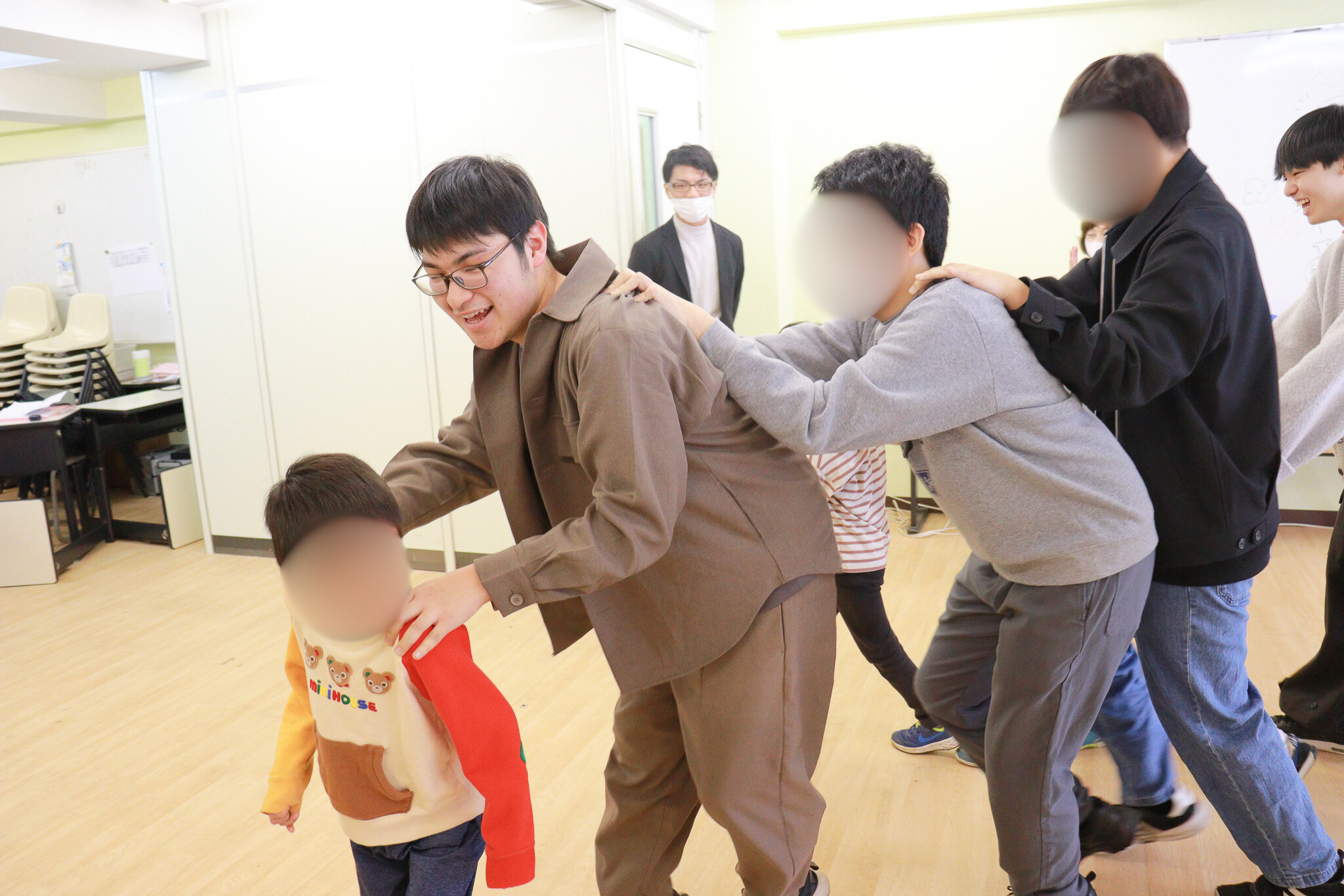 卒園を祝う会の様子