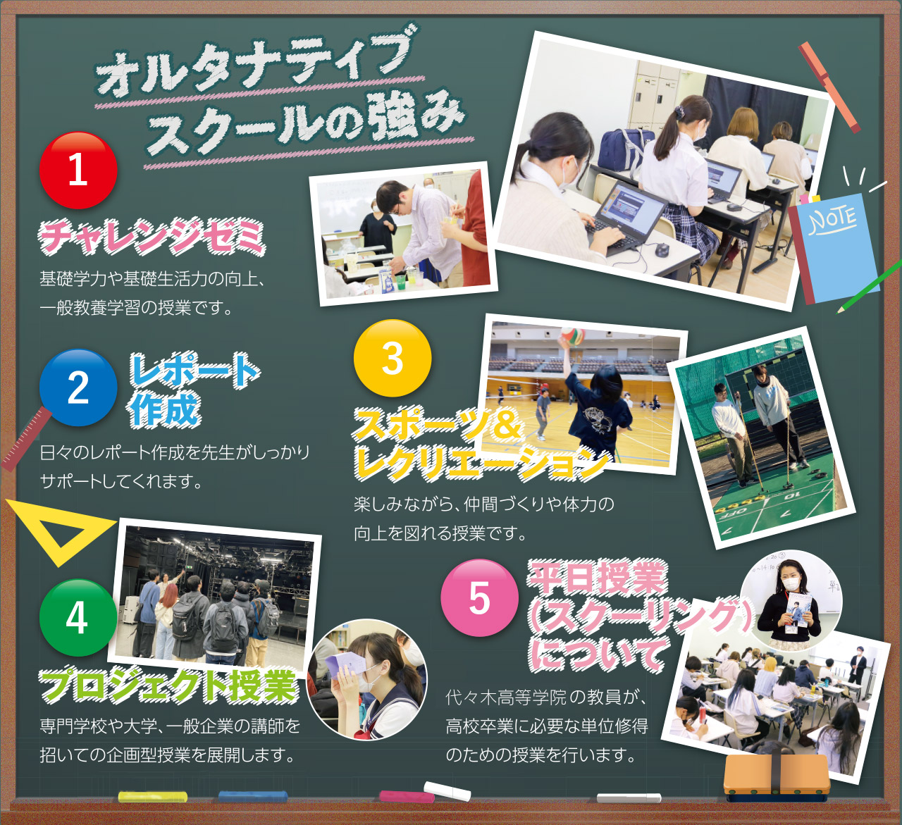 オルタナティブスクールの強み