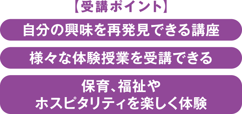 受講のポイント